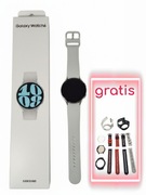Samsung Galaxy Watch 6 44 mm – Srebrny | MEGA zestaw: Paski i Etui | Okazja