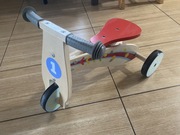 Drewniany rowerek trójkołowy