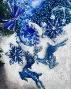 Zestaw ozdób świątecznych