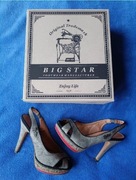 Big Star, nowe retro szpilki z jeansu i skóry