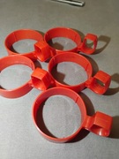 Koszyczki uchwyty do szklanek  plastik PRL 