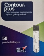  Paski testowe do glukometru Contour Plus 