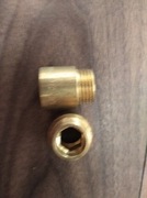 Przedłużka mosiężna 1/2 x 20 mm