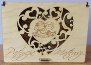 Skrzynka na prezent lub gotówkę z okazji ślubu