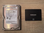Zestaw SAMSUNG: SSD 850 EVO 500GB + HDD 1TB Spinpoint | Niezawodny Komplet!