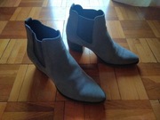 Botki Pier One, rozm: 38 szare