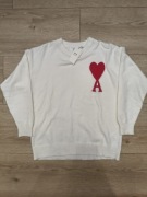 Sweter Ami Paris biały 