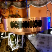 Lampa Miedziana z prl-u