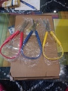 Nożyczki pętlowe - terapeutyczne 3szt + torebka z zamkiem