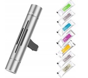 Zapach odświeżacz do auta na kratkę wentylacyjną z 7 wymiennymi wkładami