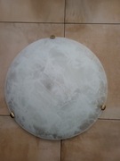 Plafon 50 cm szkalny klosz