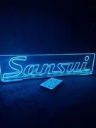 Lampka LED, nowa, logo "Sansui"