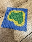 Lego płytka wyspa 16x16 3867p01 wyspa piratów 