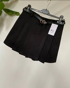 Spódnico - spodenki plisowane z paskiem