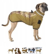 Pikowana kurtka moro dla dużego psa 6XL