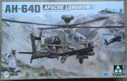 AH-64D Apache Longbow Attack Helicopter, Takom 2601 + maski CP, skala 1/35!