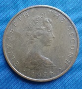 Moneta Wyspa Man 2 pensy 1976