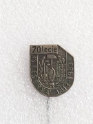 Odznaka KS Resursa Łódź 70 lat 1913-1983 srebrna (PRL)