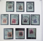 Wydanie Lokalne ŁĘCZYCA  z obiegu 1918 na wycinkach