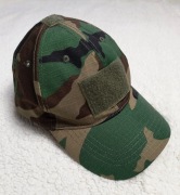 Czapka z daszkiem moro regulowana wzór kamuflażowy camo leśny patrolówka