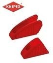 Nakładki 2szt. miękkie na szczęki szczypce klucz nastawny 180mm KNIPEX,nowe