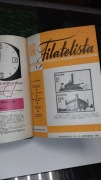 FILATELISTA zbiór roczny dwutygodników PZF 1971 w oprawie introligatorskiej