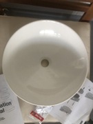 Koło Variform 40 cm biały Umywalka Nablatowa okrągła