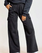 Spodnie wide leg M/L czarne