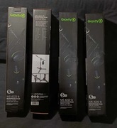 Statywy mikrofonowe (4x) - Gravity MS 4222 B - nowe niskie