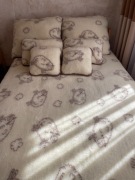 Komplet 100% z wełny owczej Merino 