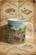Asterix I Obelix komiks Retro prezent kubek Ceramiczny 
