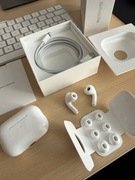 Apple AirPods Pro 2 stan idealny, nowe gumki, pełny komplet