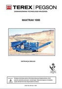 Instrukcja obsługi Terex Maxtrak 1000 PL
