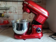 Robot kuchenny planetarny Delimano Pro 1400W czerwony - stan BARDZO DOBRY