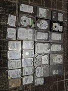 Złom Komputerowey - Dyski Twarte 28sztuk Waga 10kg