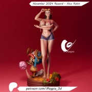 Figurka druk 3D żywica 12K " Nico Robin - One Piece - F1160 " - 120 mm
