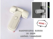 Blokada do drzwi lodówki / zamrażarki zabezpieczenie samoprzylepna blokada 