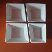Franca Versari porcelanowe miseczki na sosy, dipy 