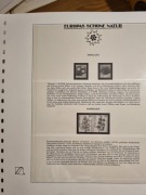 Piekno Przyrody Europy  10 szt T-karta LINDNER 