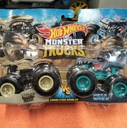 Hot wheels monster trucks leopard Szark mega wrex 2 nowe resoorki 