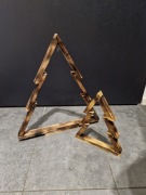 Choinka drewniana  zestaw 