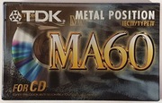 Kaseta magnetofonowa TDK MA60