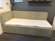 Materac piankowy IKEA, średnio twardy/biały, 80x200 cm