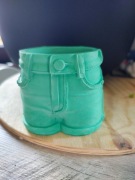 Pojemnik gipsowy na pędzle długopisy kredki 