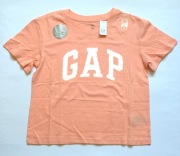 GAP t-shirt | koszulka | brzoskwinia | perłowe cekiny | nowe |  14 15 lat