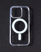 Etui/case klasyczne przezroczyste z MagSafe na iPhone'a 16 pro