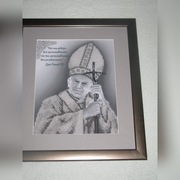 Obraz wyszywany koralikami