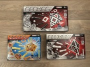 Geomag trzy zestawy klocków magnetycznych