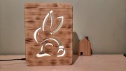 Oryginalna lampka LED- Zając, Królik,