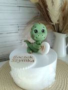 Figurka z masy cukrowej dinozaur